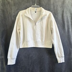 District V.I.T. Women's 1/4 Zip Sweatshirt L